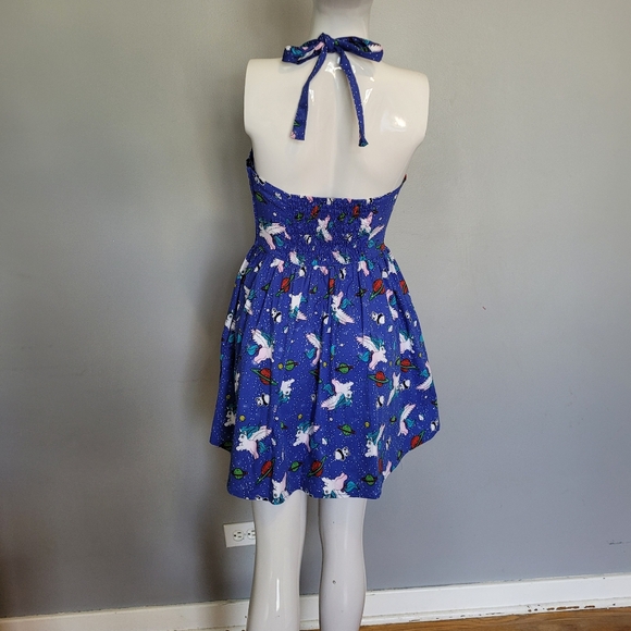 Hell Bunny Pegasus Space Dress, VGUC, Size XS - Picture 3 of 9